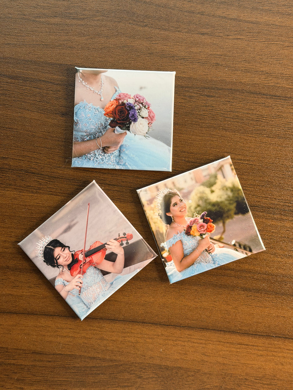2.5x2.5  Custom Photo Magnets (Set of 9)