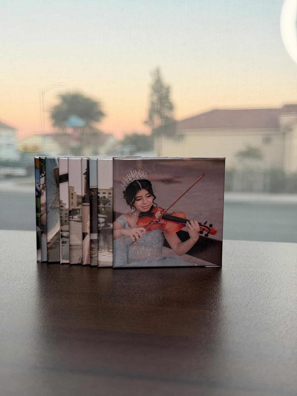 2.5x2.5  Custom Photo Magnets (Set of 9)