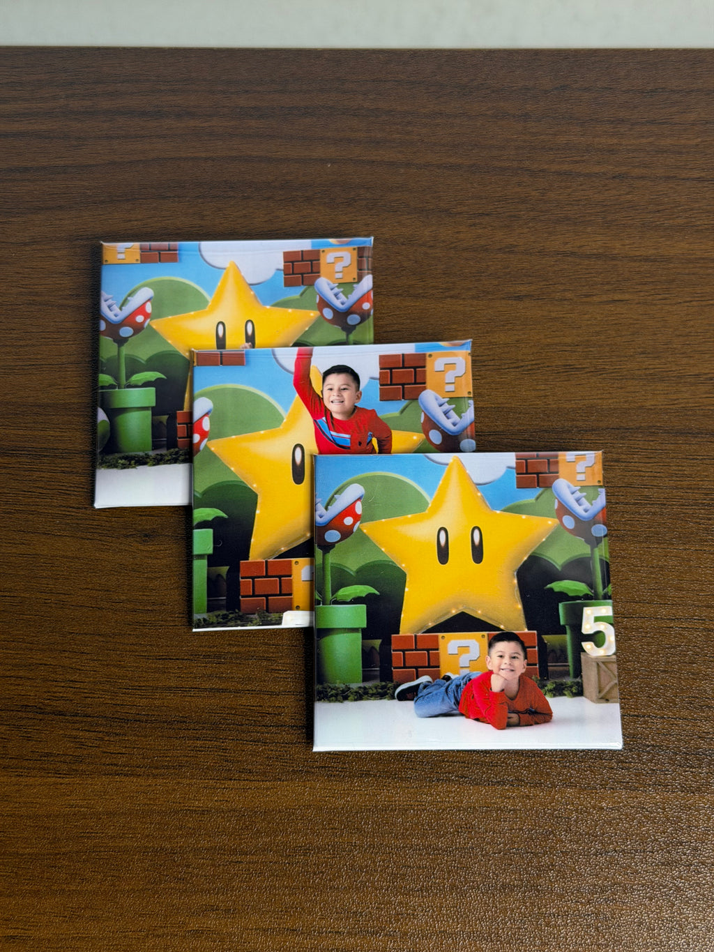 2.5x2.5  Custom Photo Magnets (Set of 6)